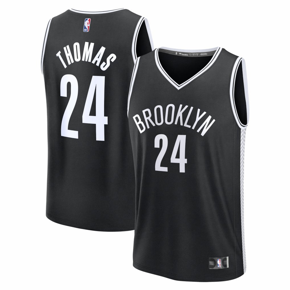 Cam Thomas Brooklyn Nets Fast Break Replica Jersey - Black - Icon Edition | Fanatics outlet