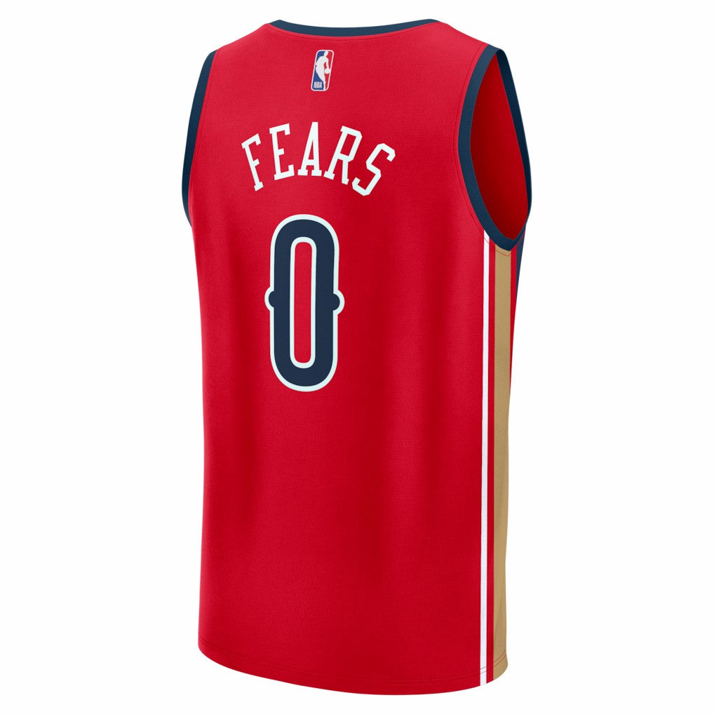 Jeremiah Fears New Orleans Pelicans Fast Break Replica Player Jersey - Statement Edition - Red | Fanatics outlet