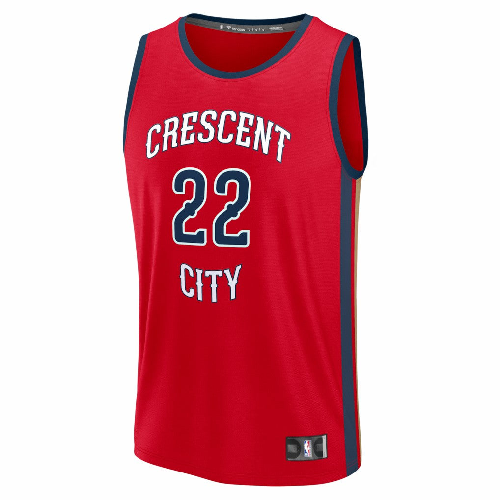 Derik Queen New Orleans Pelicans Fast Break Replica Player Jersey - Statement Edition - Red | Fanatics online