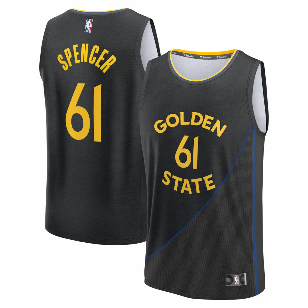 Pat Spencer Golden State Warriors Fast Break Replica Player Jersey sale - Statement Editi- Black | Fanatics discount