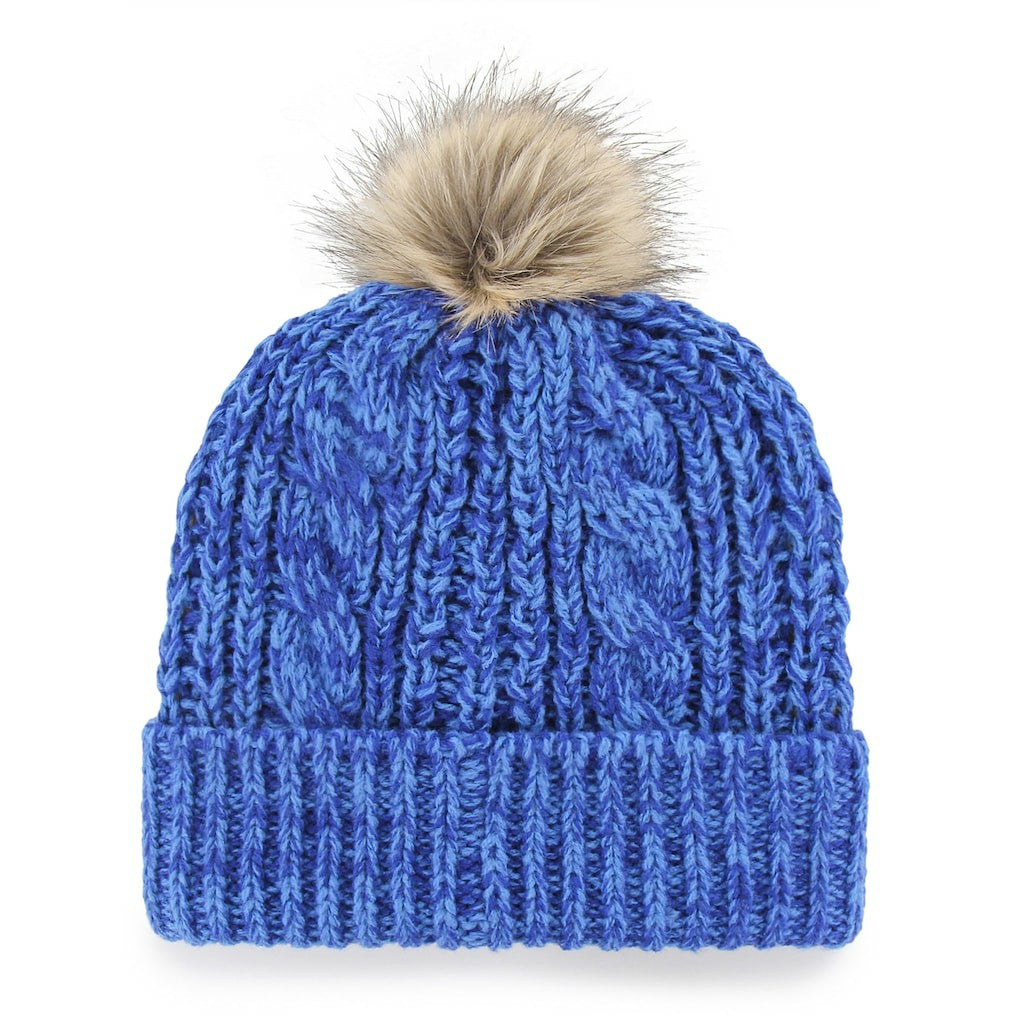 Indianapolis Colts '47 Women's Meeko Cuffed Knit Hat with Pom - Royal on sale
