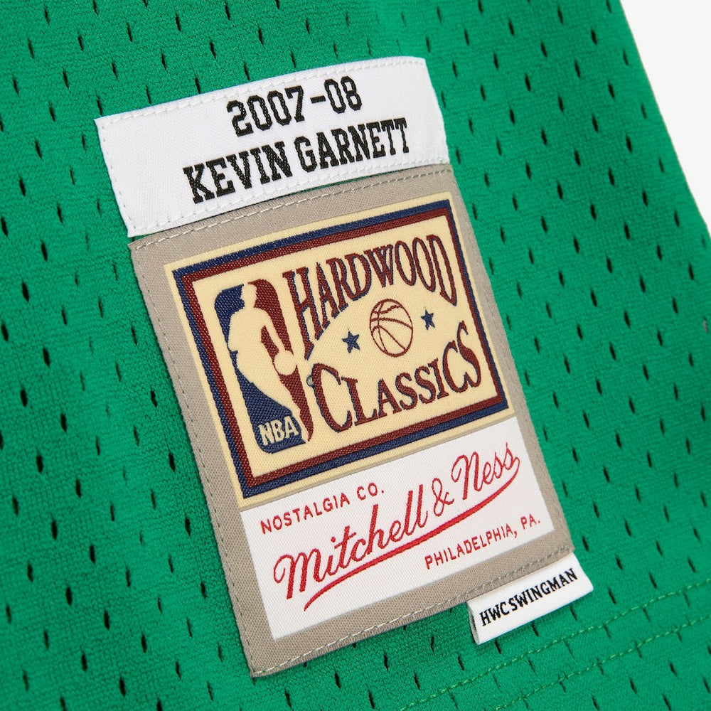 Kevin Garnett Boston Celtics 2007-08 Hardwood Classics Swingman Jersey - Kelly Green | Mitchell & Ness for sale