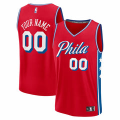 Philadelphia 76ers Fastbreak Custom Jersey - Statement Edition - Red | Fanatics cheap