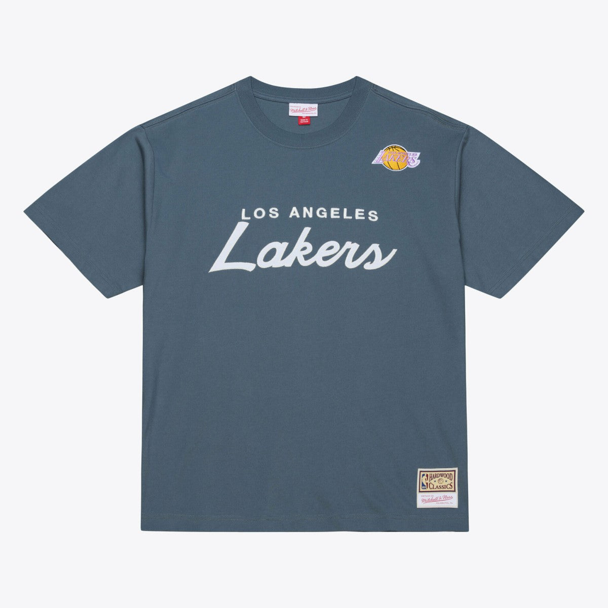Los Angeles Lakers Thunderstorm T-Shirt - Blue | Mitchell & Ness sale