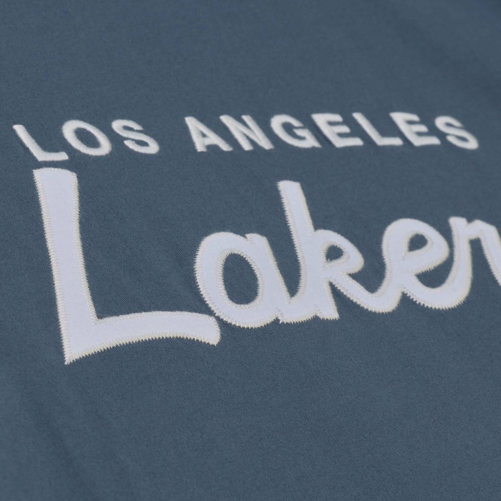 Los Angeles Lakers Thunderstorm T-Shirt - Blue | Mitchell & Ness sale