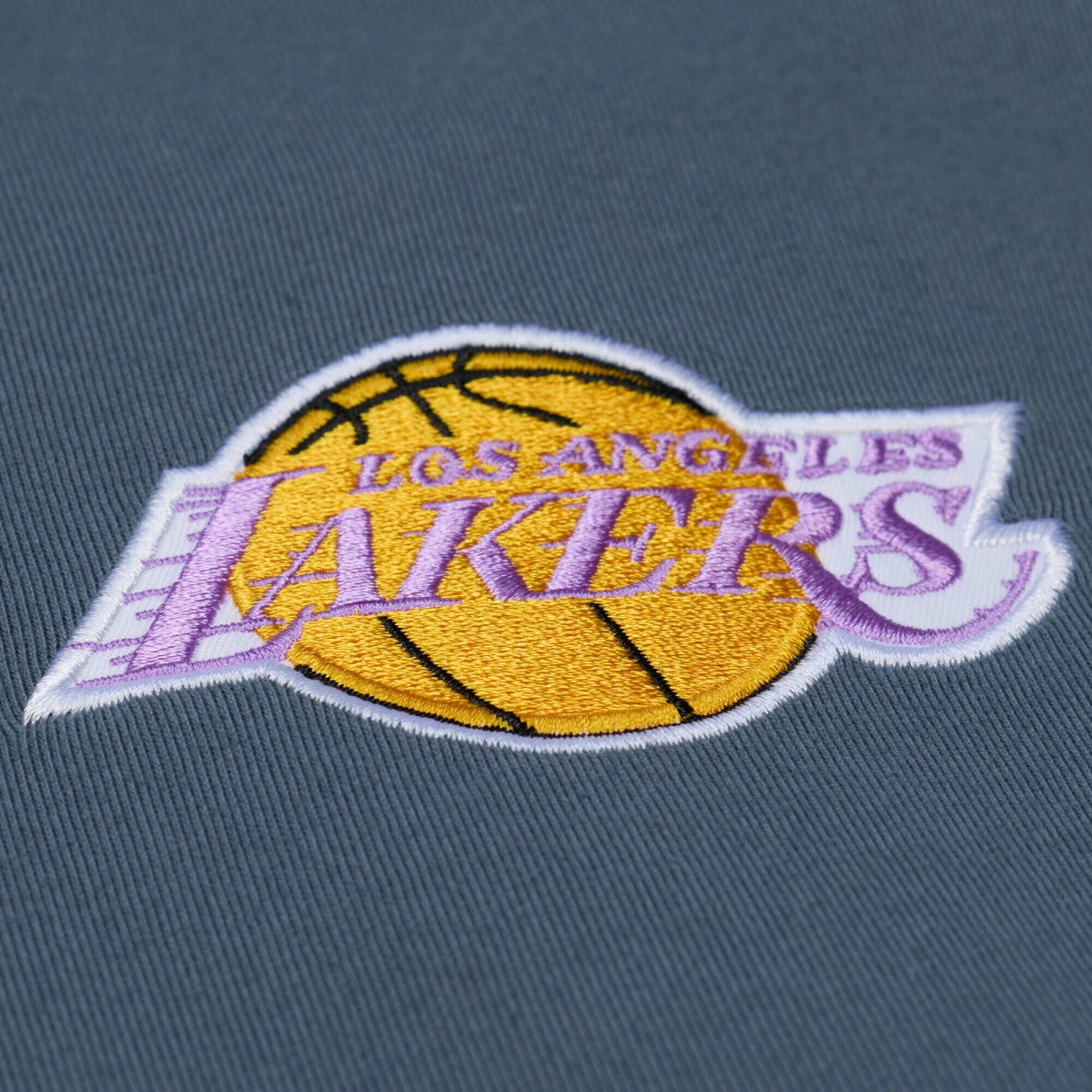 Los Angeles Lakers Thunderstorm T-Shirt - Blue | Mitchell & Ness sale