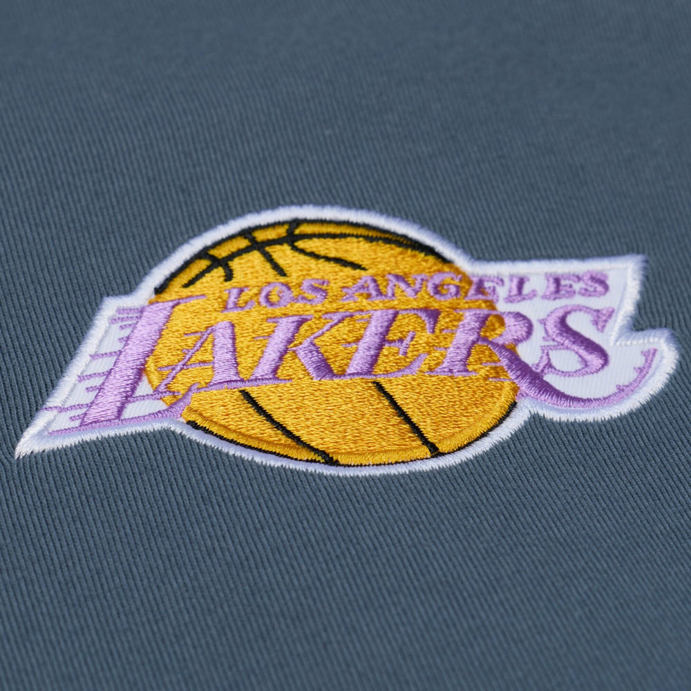Los Angeles Lakers Thunderstorm T-Shirt - Blue | Mitchell & Ness sale