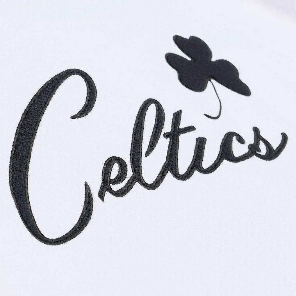 Boston Celtics Arctic Fleece Sweatshirt - White | Mitchell & Ness online