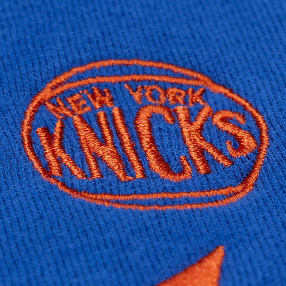 New York Knicks Women's Hardwood Classics Script Lightweight Sweatshirt - Royal | Mitchell & Ness sale