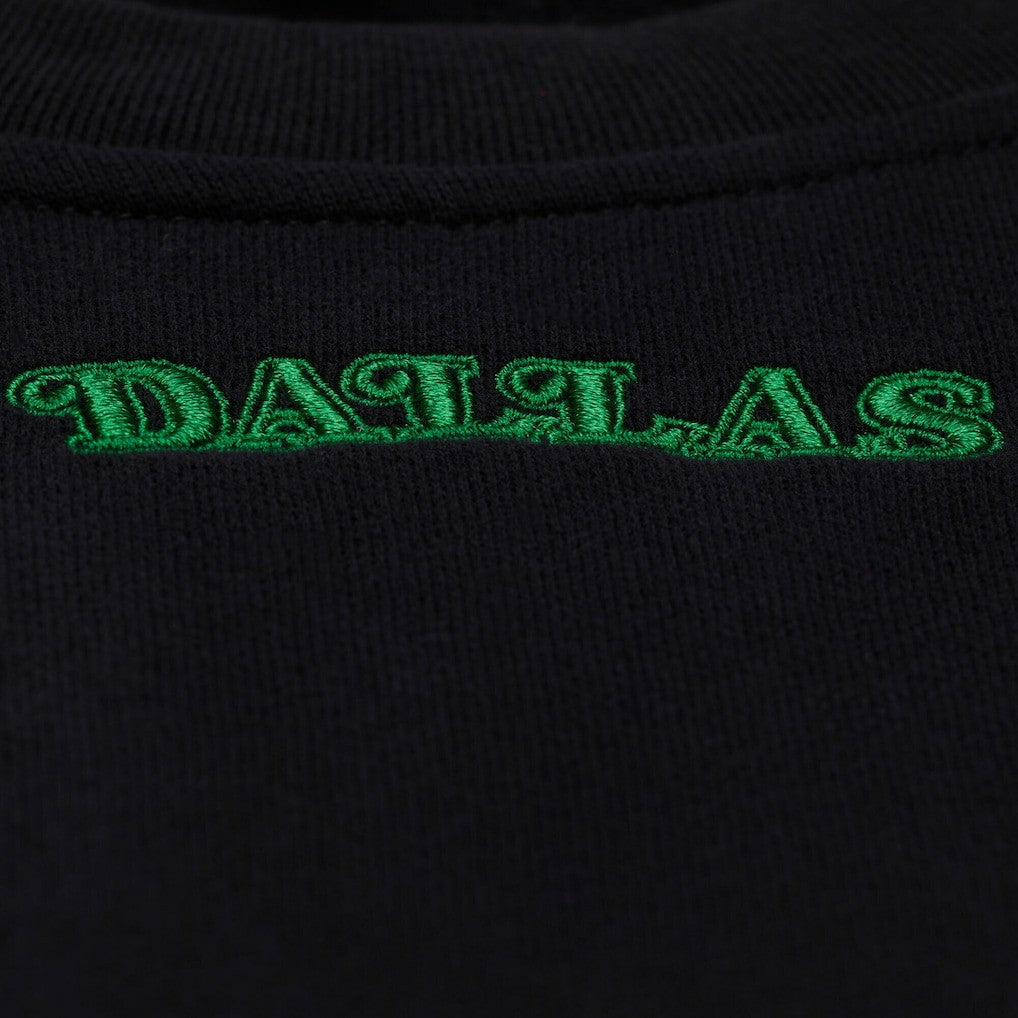 Dallas Mavericks Women's Hardwood Classics Script Lightweight Sweatshirt sale - Black | Mitchell & Ness for sale
