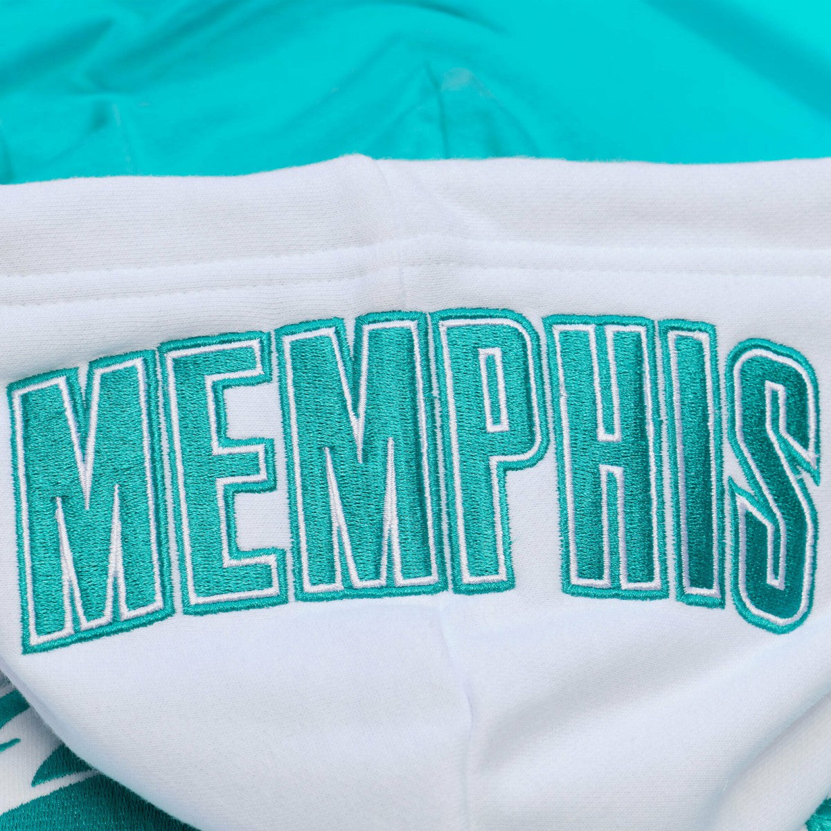 Memphis Grizzlies Artic Fleece Hoodie - White | Mitchell & Ness for sale