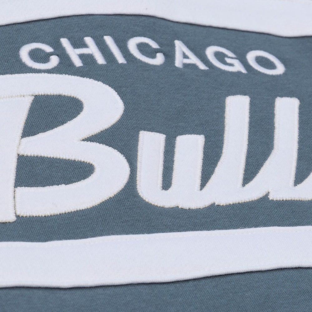 Chicago Bulls Thunderstorm Head Coach Quarter-Zip Jacket - Blue | Mitchell & Ness cheap