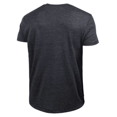 Cincinnati Reds Champion Cooperstown Wordmark Lockup Tri-Blend T-Shirt - Black