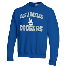 Los Angeles Dodgers Champion Heart & Soul Powerblend Sweatshirt - Royal