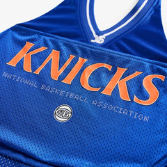 New York Knicks Off Season x NBA Women's Halter Top - Blue cheap