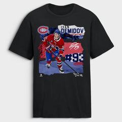 Ivan Demidov Montreal Canadiens Fresh Ice T-Shirt Black