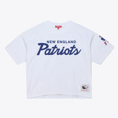 New England Patriots Women's Head Coach Cropped T-Shirt - White online