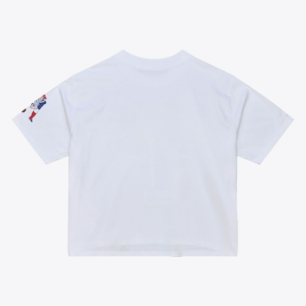 New England Patriots Women's Head Coach Cropped T-Shirt - White online