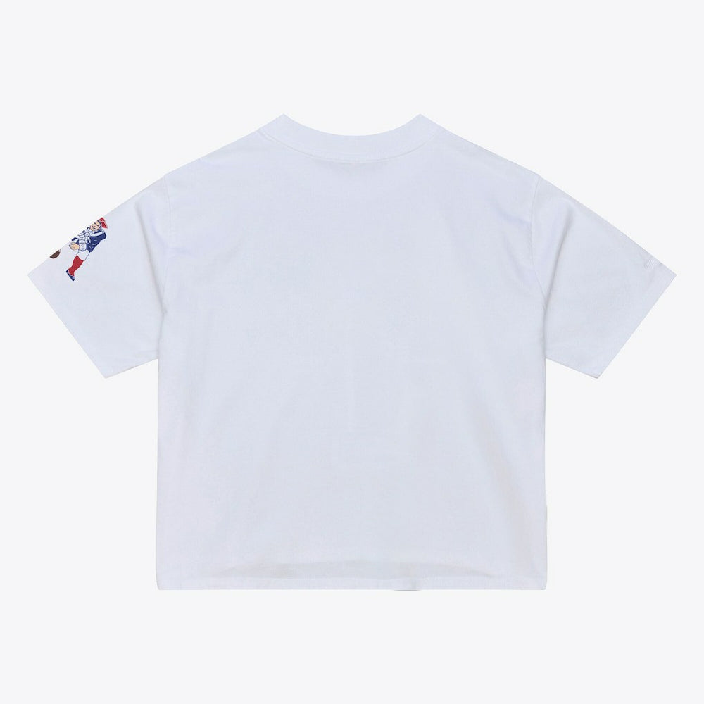 New England Patriots Women's Head Coach Cropped T-Shirt - White online