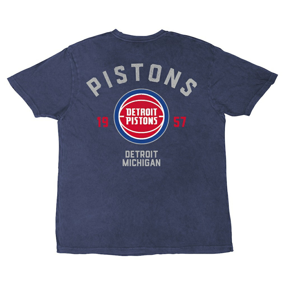 Detroit Pistons Stadium Essentials Unisex Get Back Vintage T-Shirt sale - Blue shop