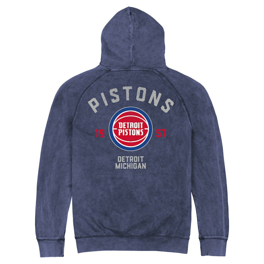 Detroit Pistons Stadium Essentials Unisex Get Back Vintage Raglan Hoodie sale - Blue cheap