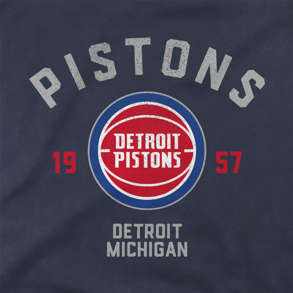 Detroit Pistons Stadium Essentials Unisex Get Back Vintage Raglan Hoodie sale - Blue cheap