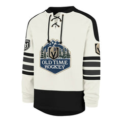 Vegas Golden Knights '47 Pond Hockey Trio Eternal Lacer Sweatshirt Cream