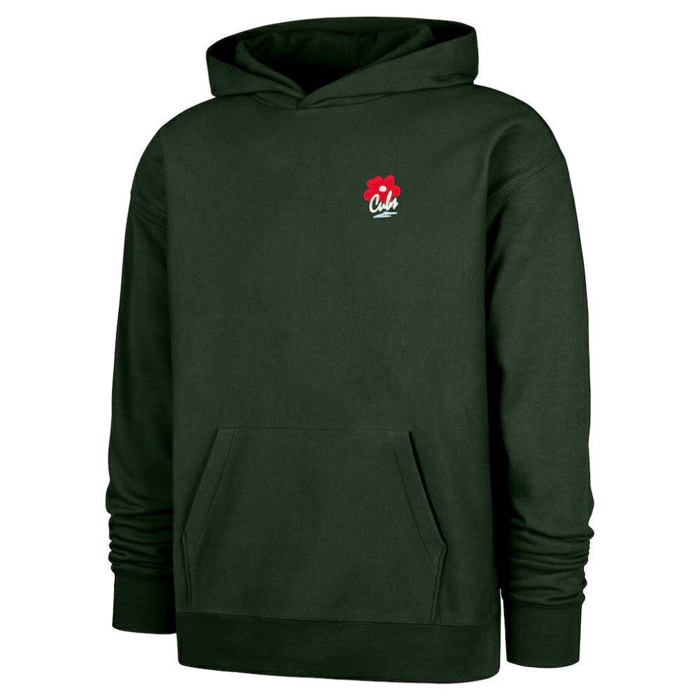 Chicago Cubs Gallery Foundation Hoodie - Dark Green | 47 brand