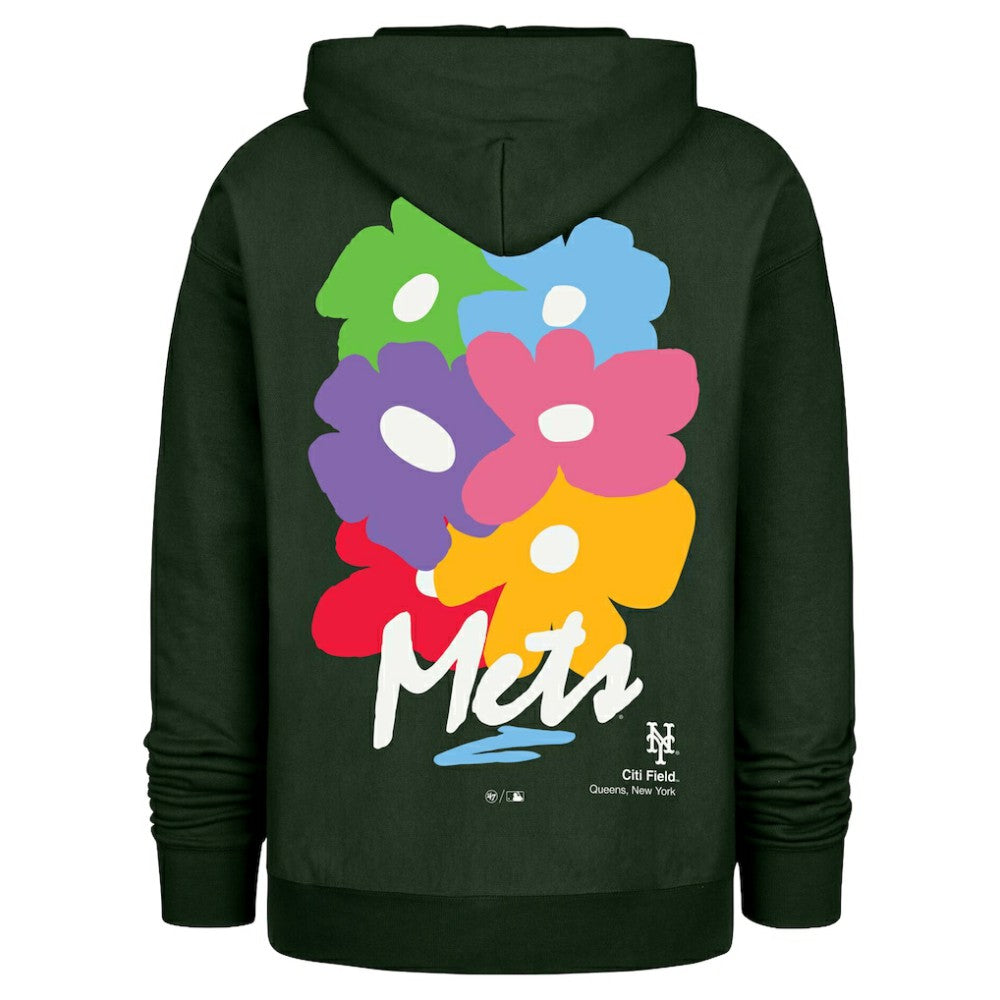 New York Mets Gallery Foundation Hoodie - Dark Green | 47 brand