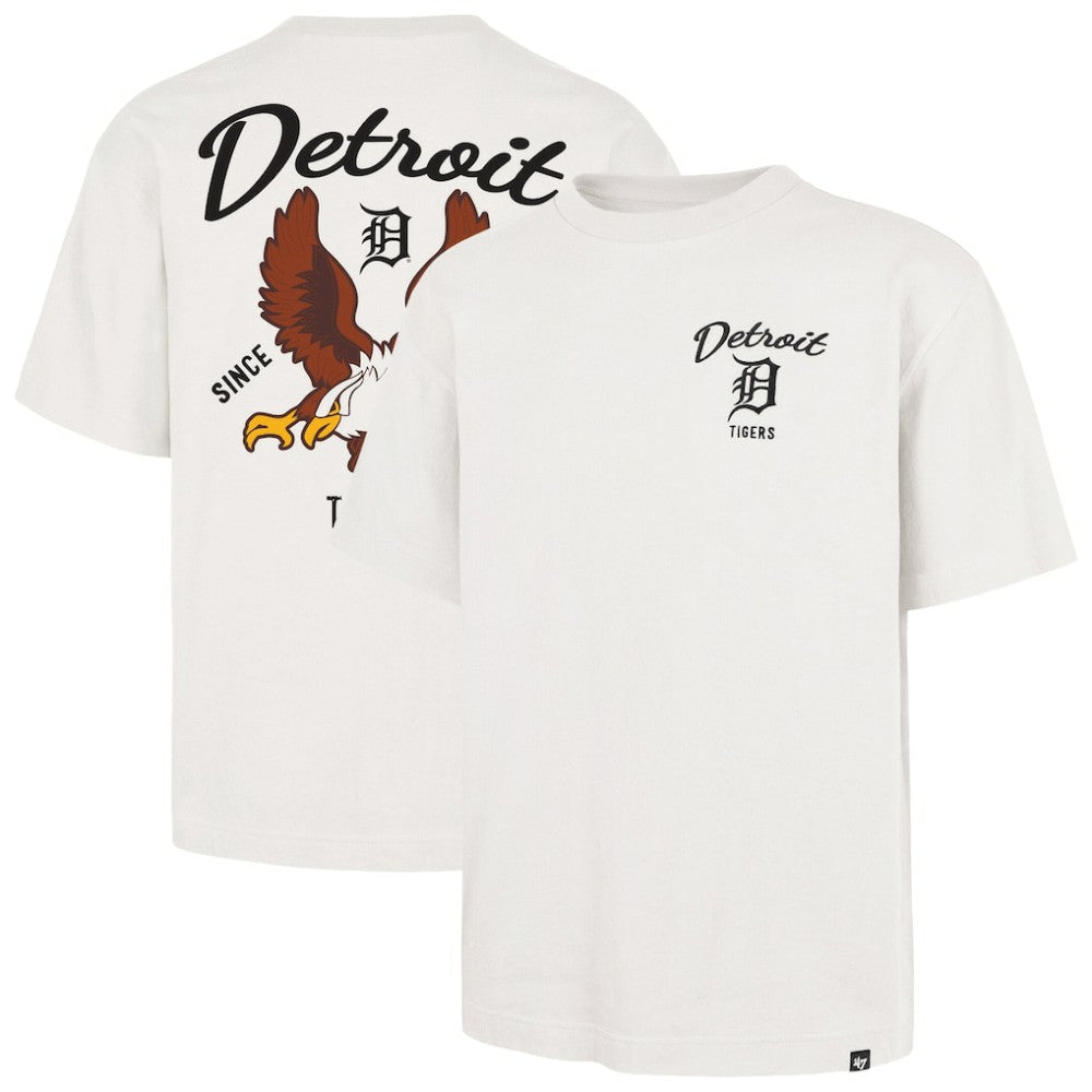 Detroit Tigers Souvenir Eagle Foundation T-Shirt - Cream | 47 brand