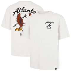 Atlanta Braves Souvenir Eagle Foundation T-Shirt - Cream | 47 brand
