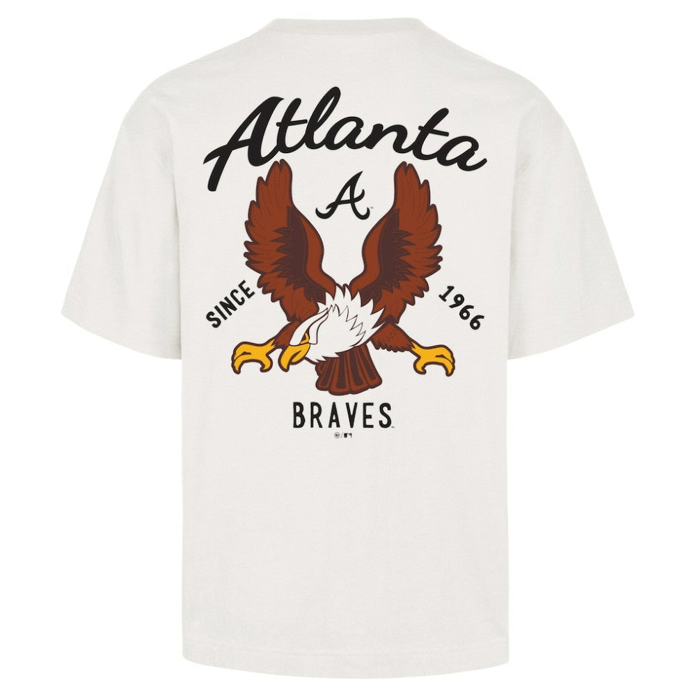 Atlanta Braves Souvenir Eagle Foundation T-Shirt - Cream | 47 brand