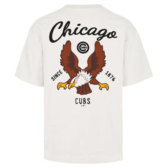 Chicago Cubs Souvenir Eagle Foundation T-Shirt - Cream | 47 brand