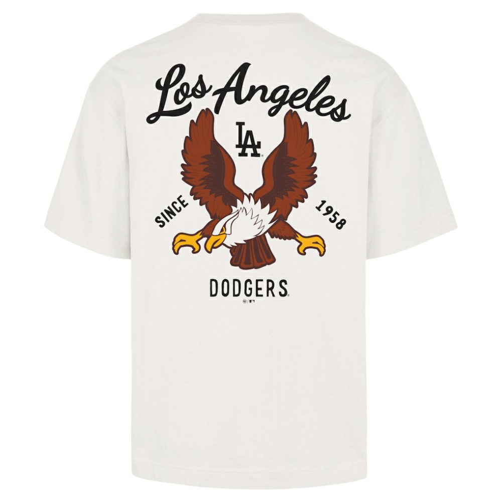 Los Angeles Dodgers Souvenir Eagle Foundation T-Shirt - Cream | 47 brand