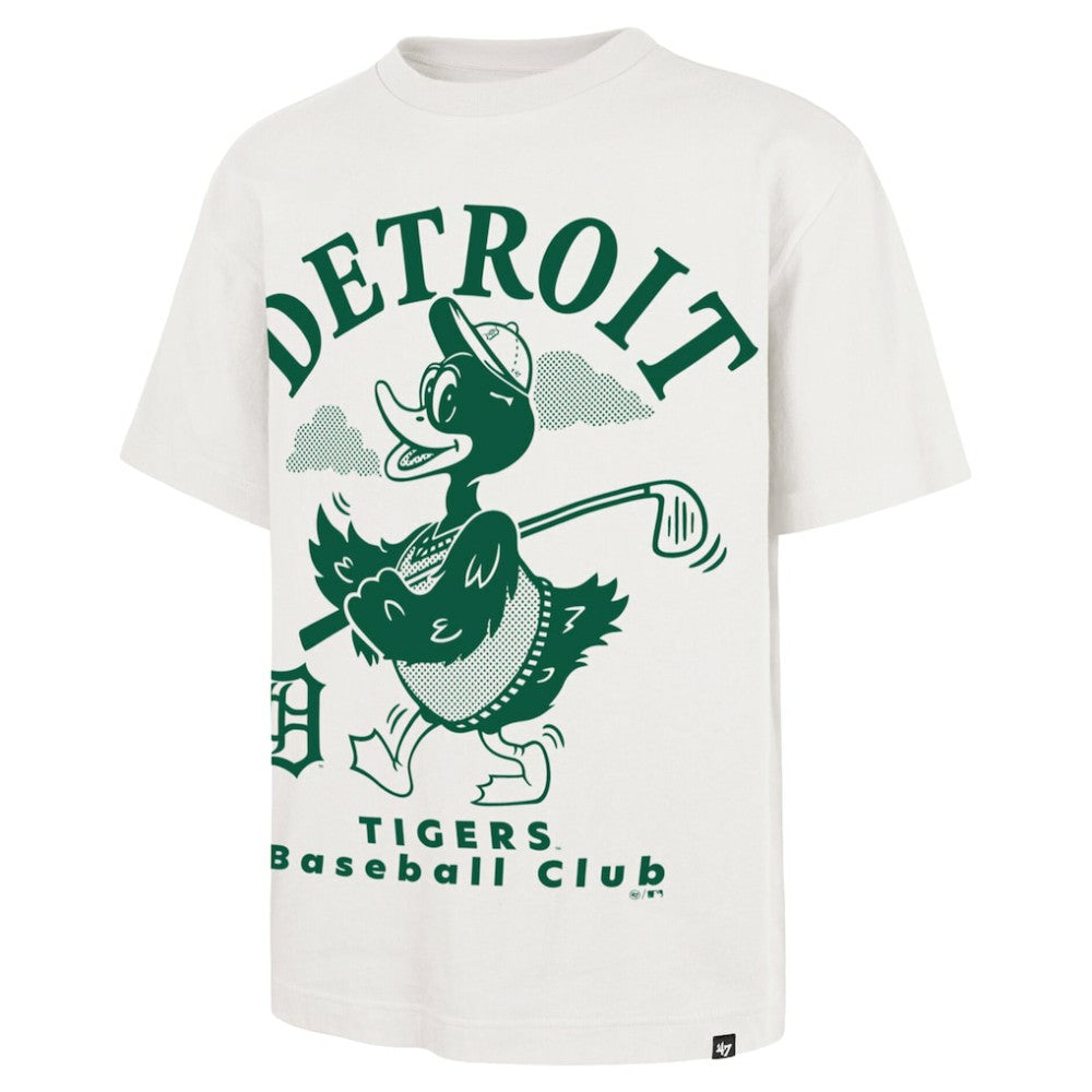 Detroit Tigers Strollin' Foundation T-Shirt - Cream | 47 brand