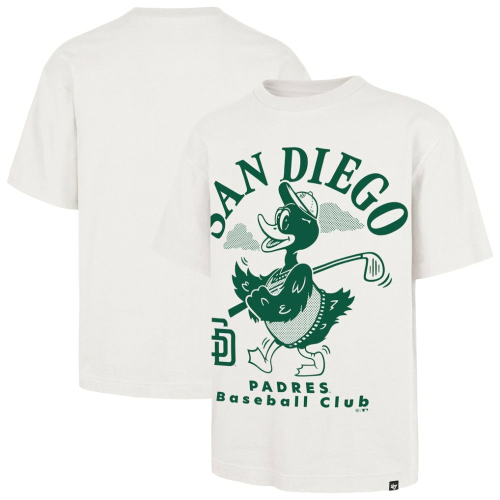 San Diego Padres Strollin' Foundation T-Shirt - Cream | 47 brand