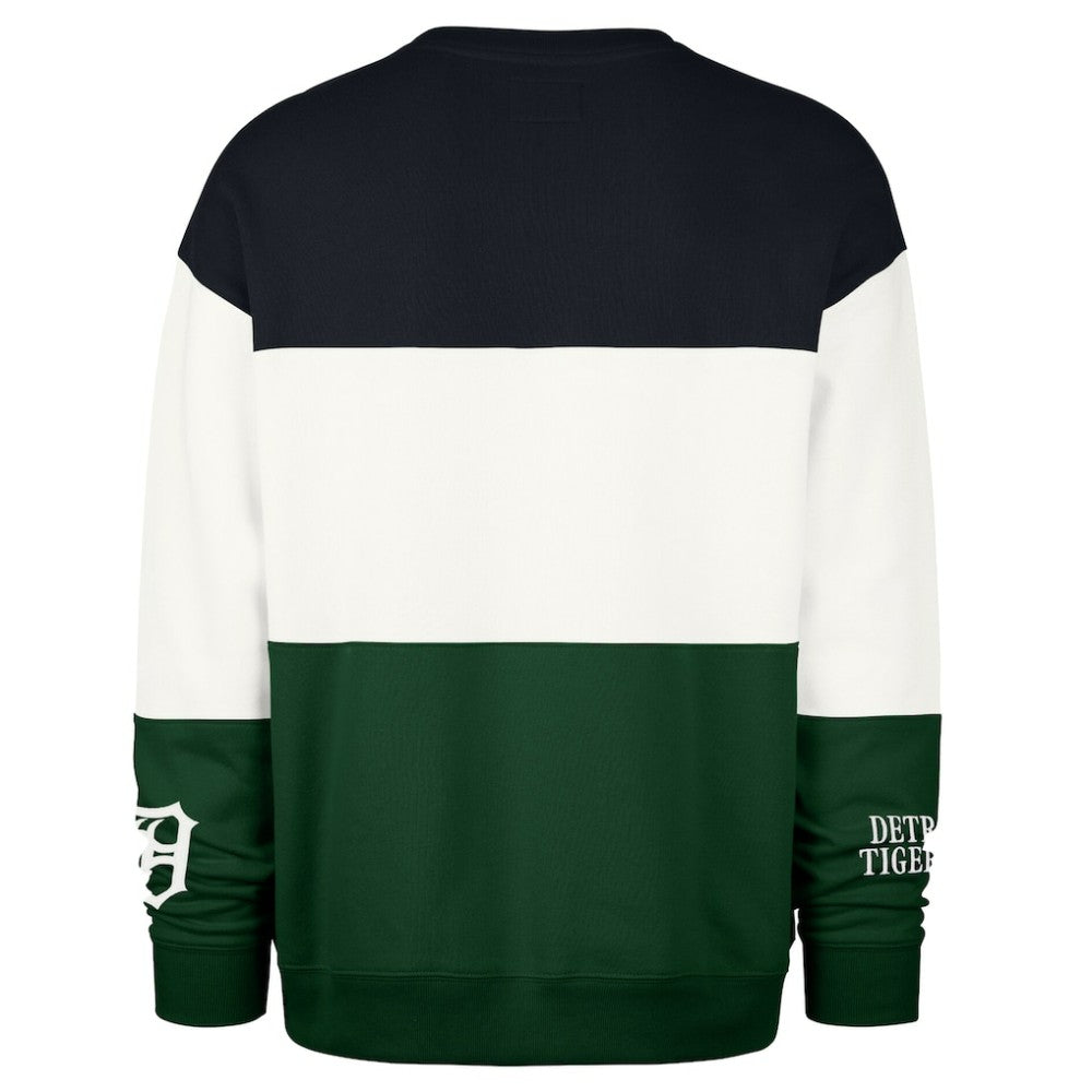 Detroit Tigers Tee Up Maximalist Fleece Sweatshirt - Green | 47 brand
