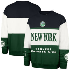 New York Yankees Tee Up Maximalist Fleece Sweatshirt - Green | 47 brand