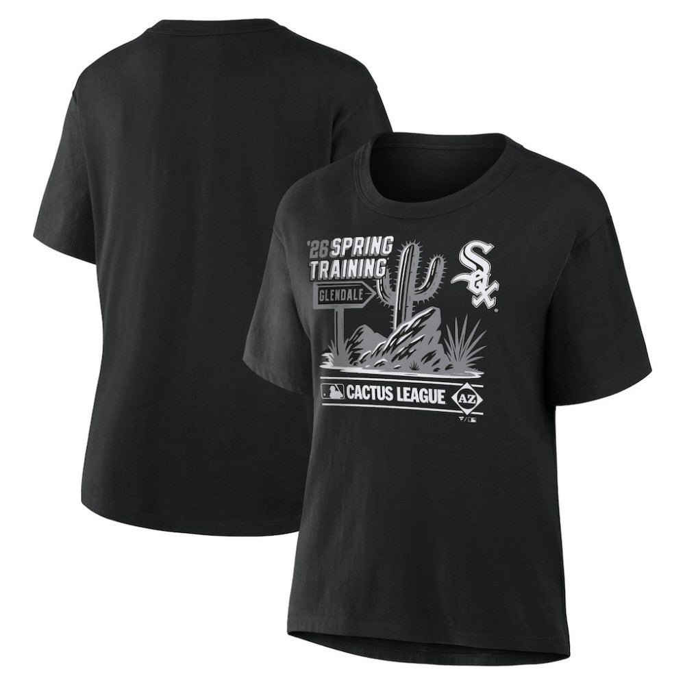 Chicago White Sox Women's 2026 Spring Training Cactus League Hometown Special T-Shirt - Black