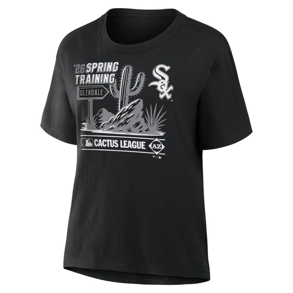 Chicago White Sox Women's 2026 Spring Training Cactus League Hometown Special T-Shirt - Black
