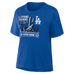 Los Angeles Dodgers Women's 2026 Spring Training Cactus League Hometown Special T-Shirt - Royal