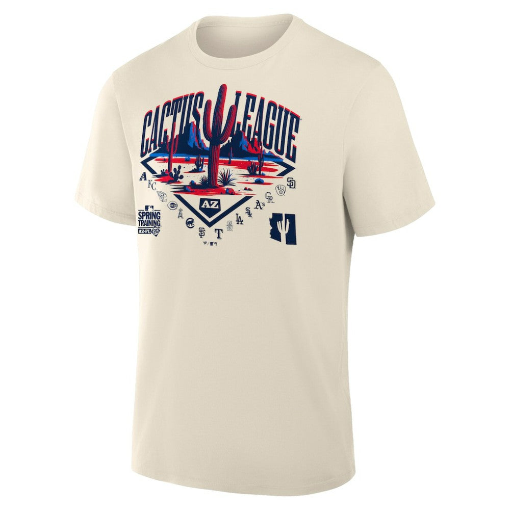 2026 Spring Training Cactus League T-Shirt - Cream