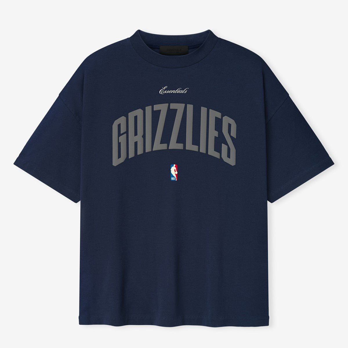 Memphis Grizzlies Fear of God x NBA Unisex 90s Fit T-Shirt - Navy sale