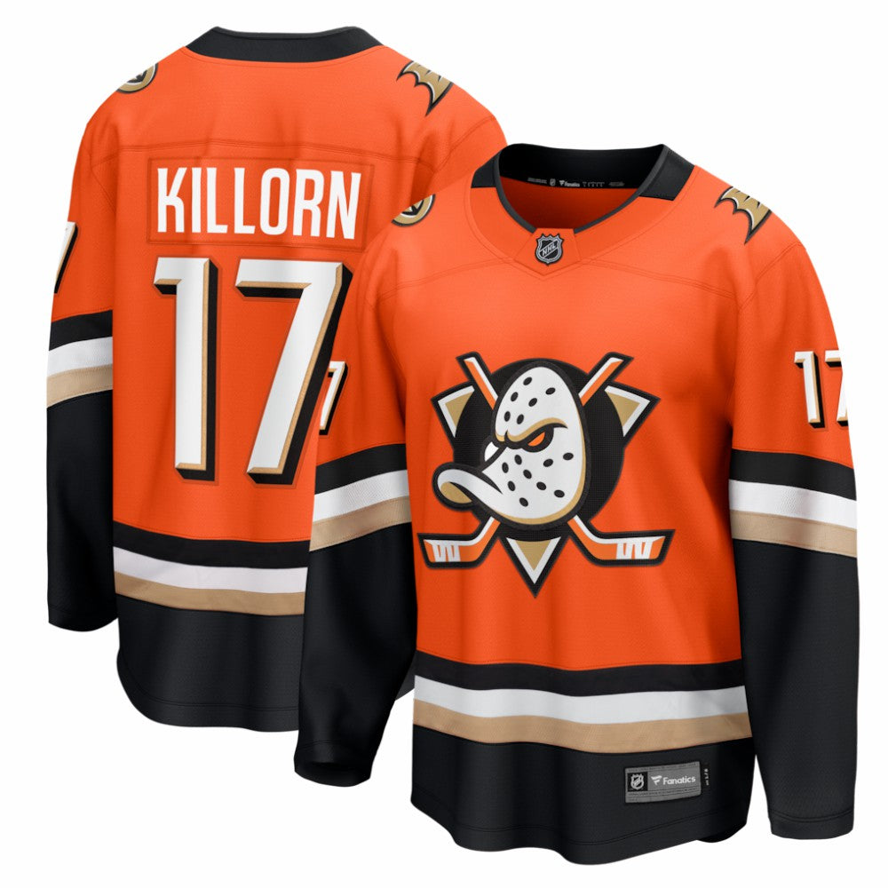 Alex Killorn Anaheim Ducks Fanatics Home Breakaway Jersey Orange