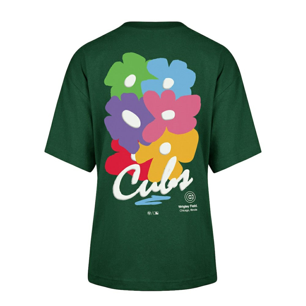 Chicago Cubs Unisex Gallery Foundation T-Shirt - Dark Green | 47 brand