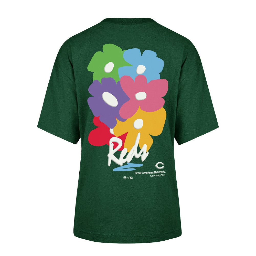 Cincinnati Reds Unisex Gallery Foundation T-Shirt - Dark Green | 47 brand