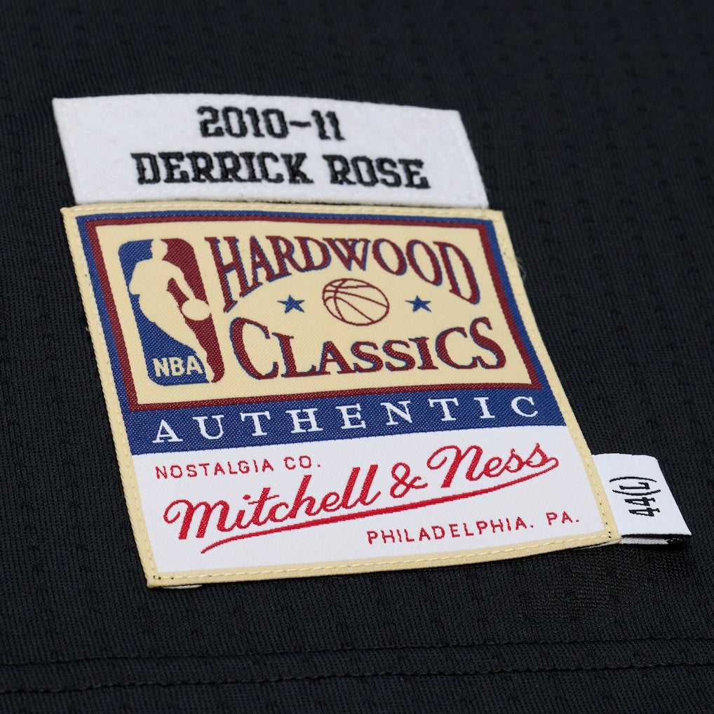 Derrick Rose Chicago Bulls 2010-11 Authentic Jersey sale - Black | Mitchell & Ness cheap