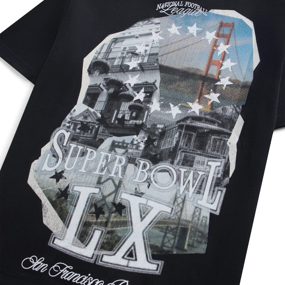 Off Season x NFL Unisex Super Bowl LX Graphic T-Shirt - Black on sale