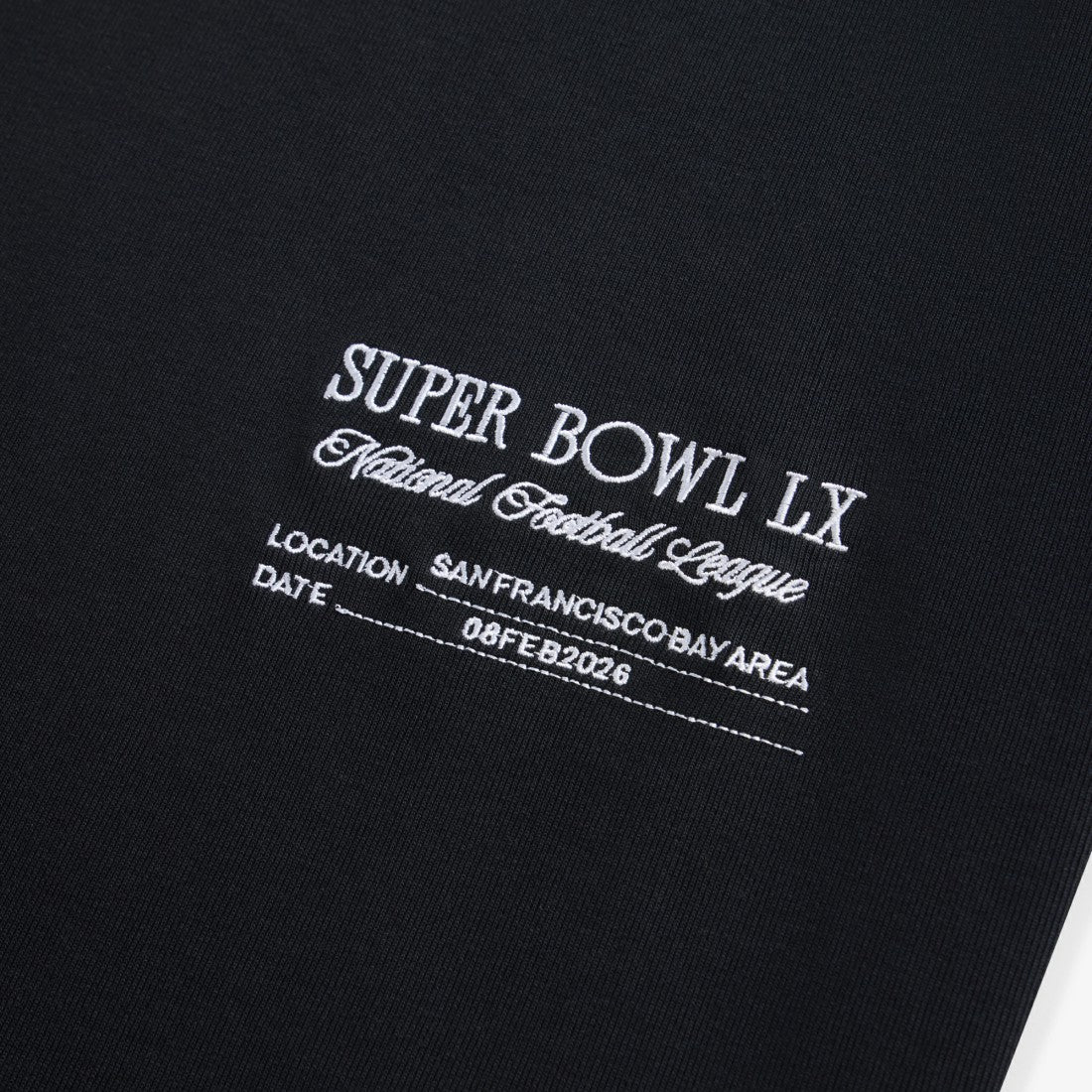 Off Season x NFL Unisex Super Bowl LX Graphic T-Shirt - Black on sale