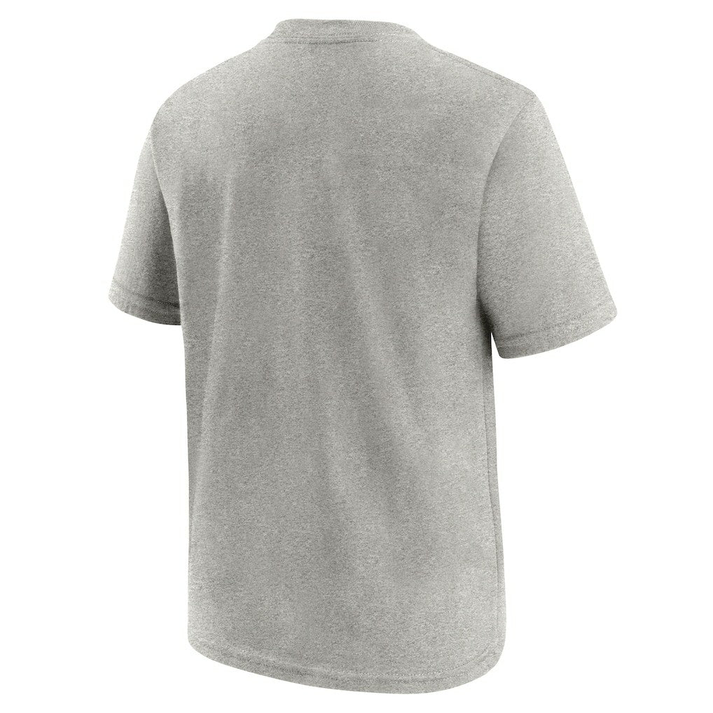 New England Patriots Youth Super Bowl LX Fast As Fast Gets Hometown Slogan T-Shirt - Gray | Nike for sale